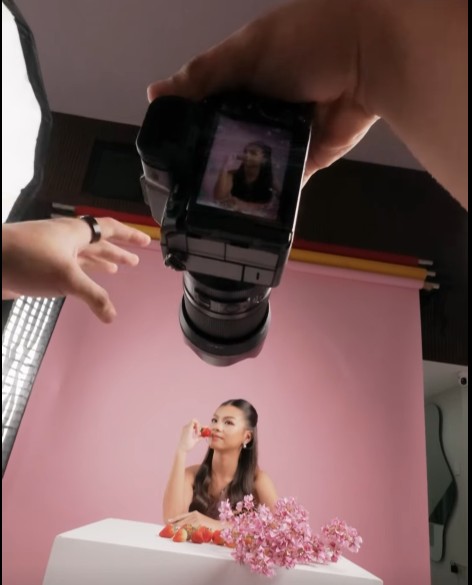 Behind the scenes photography